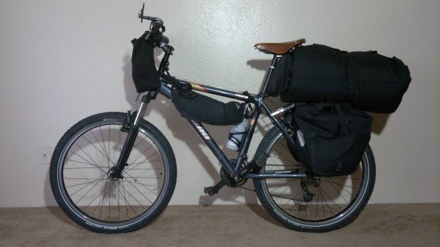bike and gear that I used on this trip