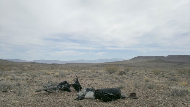 campsite on darwin plateau