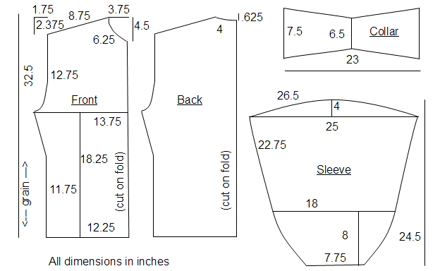 shirt pattern