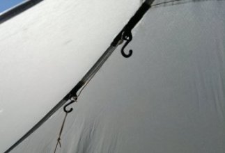 tarp ridgeline hooks