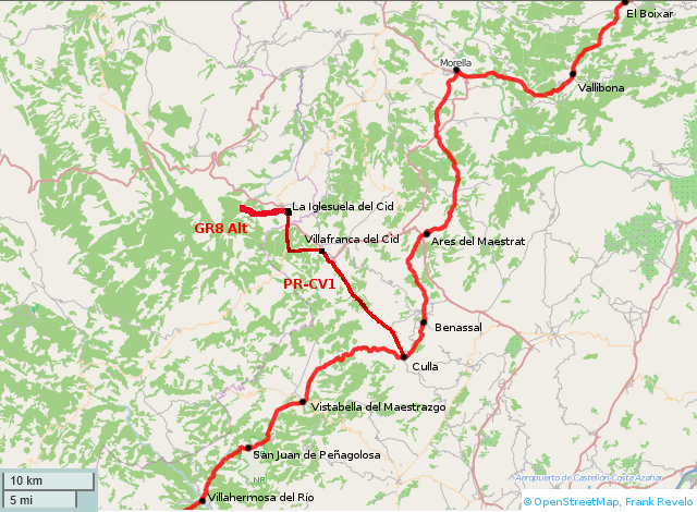 map of gr7, valencia, part 4