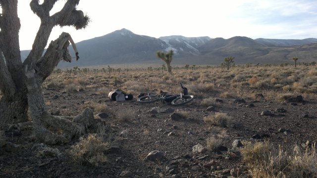campsite near darwin plateau