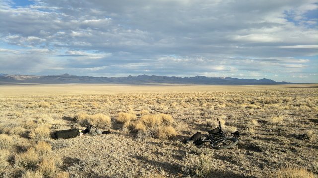 campsite before warm springs