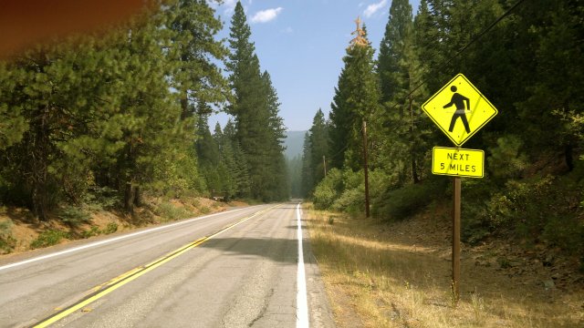 route 147 from canyondam to westwood